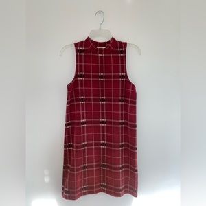 Red Plaid Dress